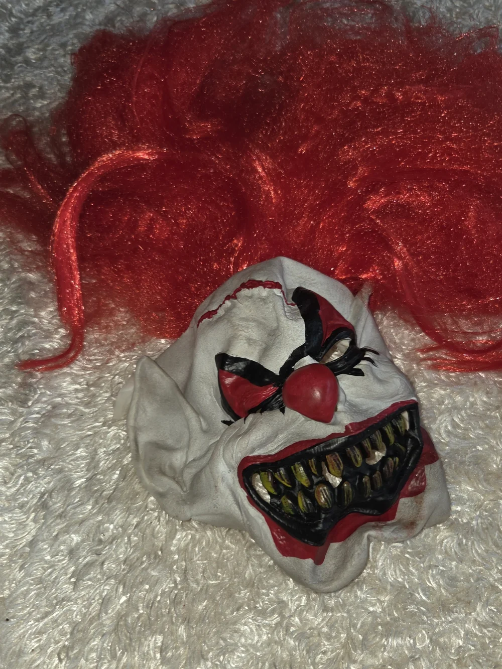 Carver Evil Clown Latex Mask #coquette #festival